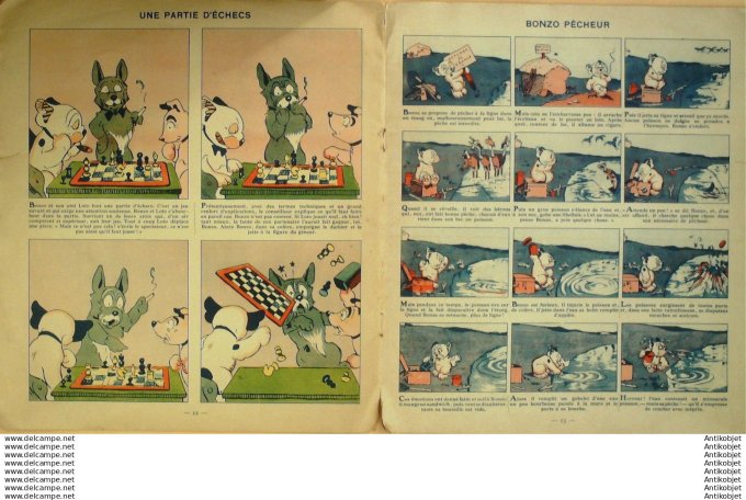 Bonzo l'Alpiniste (Studdy - Hachette) Eo 1937