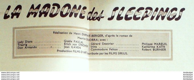 Mon Film 482 55-11- 9 Femmes Libres Pierre Cressoy Francoise Christophe