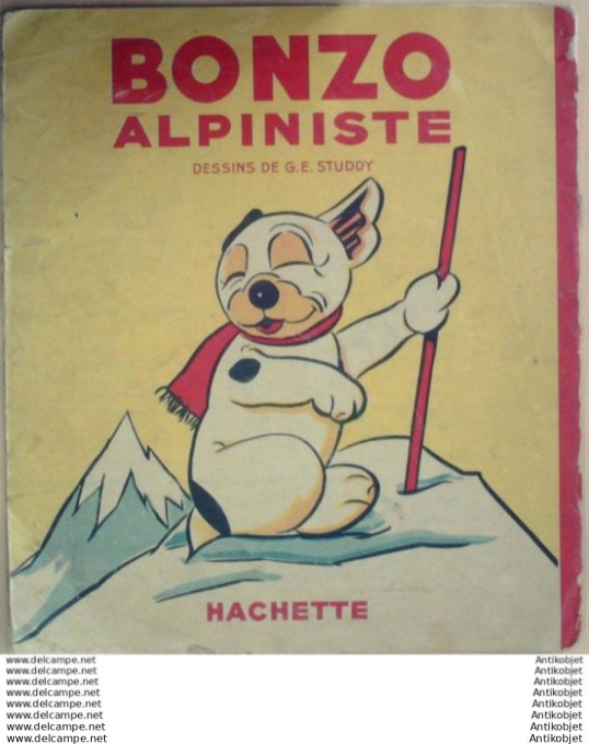 Bonzo l'Alpiniste (Studdy - Hachette) Eo 1937