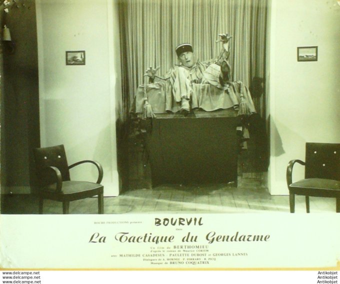 La Tactique Du Gendarme Bourvil (Presse Bruxelles 161) 1949