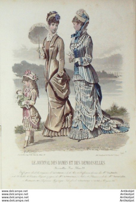 Journal des Dames Demoiselles 1879 # 1606 (Maison Scabieuse)