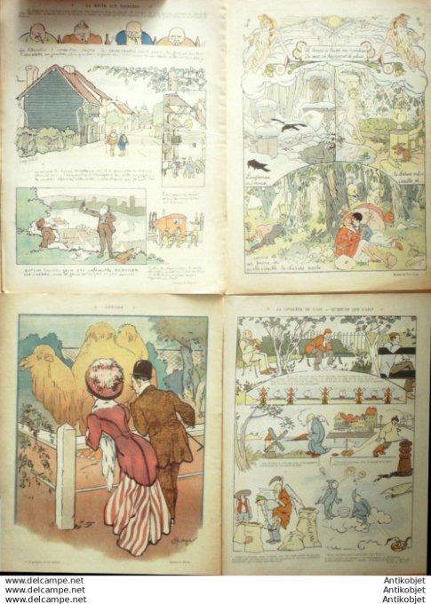 Le Rire 1911 lot 4 revues Faivre Cardona Markous Burret Prejelan Poulbot Pourriol