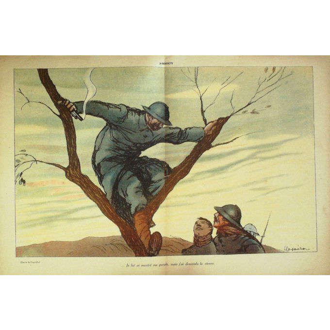 La Baionnette 1916 n°038 (Les loustics) BOFA HUARD CAPPIELLO ALLIER LEROY GENTY