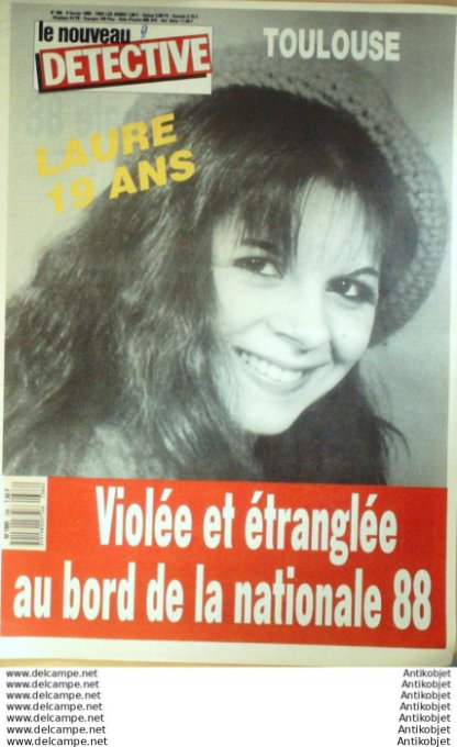 Détective 1990 # 386 Chambéry Nancy Toulouse Montpellier Marseille Mureaux Perpignan