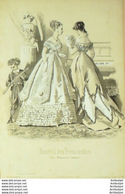Journal de Demoiselles 1868 # 01
