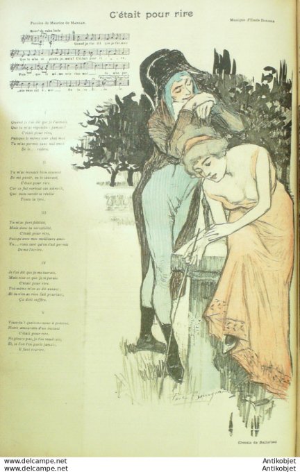 Gil Blas 1897 n°11 René MAIZEROY Emile DOLOIRE Maurice de MARSAN