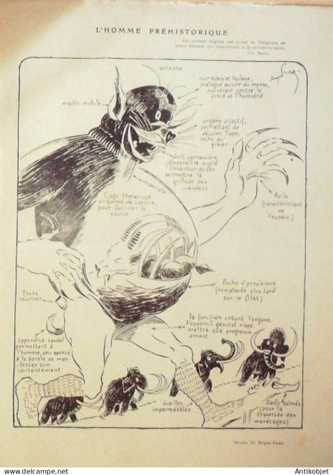 Le Rire 1923-03-17 # 215 Journal humoristique Ed.Originale Cuisine fiscale