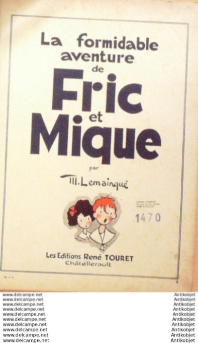 Fric et Mique Lamainque 1932