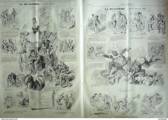 Le Monde illustré 1871 n°718 Meudon Chatillon Clamart Vanves Montrouge Bagneux (92) Vercingetorix Je