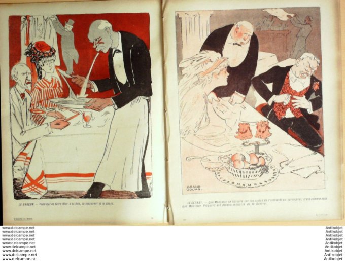L'Assiette au beurre 1907 # 321 Le sabotage Grandjouan