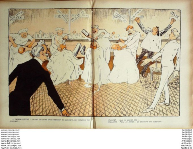 L'Assiette au beurre 1907 # 321 Le sabotage Grandjouan