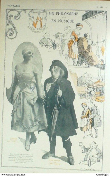 Fantasio 314 1920 Benito Vallee Gerbault pecoud Milliere Mirande Bataclan