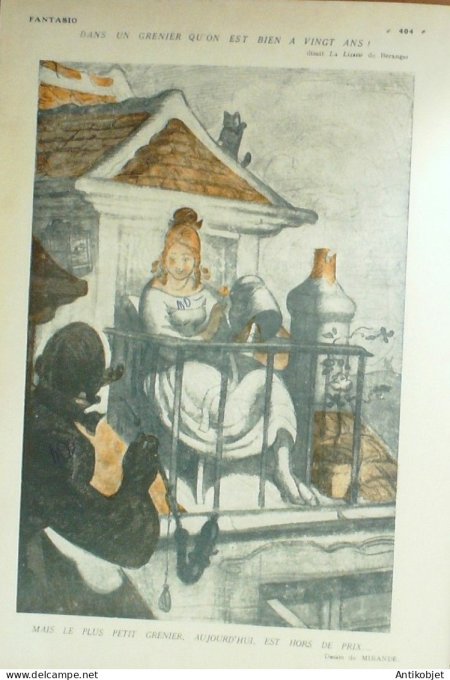 Fantasio 314 1920 Benito Vallee Gerbault pecoud Milliere Mirande Bataclan