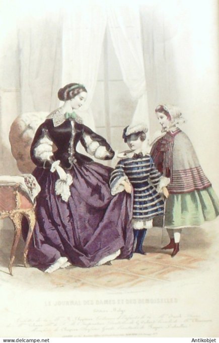 Journal des Dames Demoiselles 1855 # 415 (Maison Jacob)
