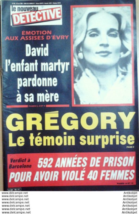 Détective 1985 # 140 Evry Angers Stes Rueil-Malmaison Montbeliard Auriol Epinal