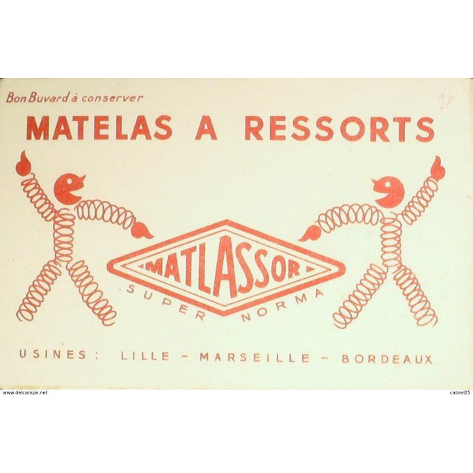 Buvard MATLASSOR Literie