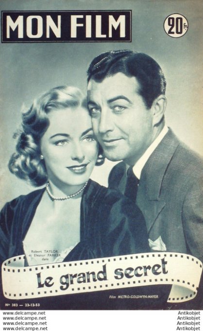 Legrand Secret Robert Taylor Eleanor Parker Robert Burton