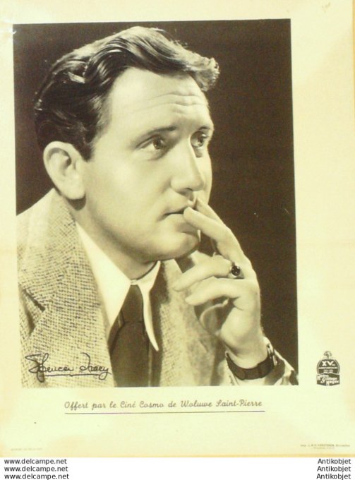 Spencer Tracy (Photo Cosma Ciné Woluwe St Pierre)