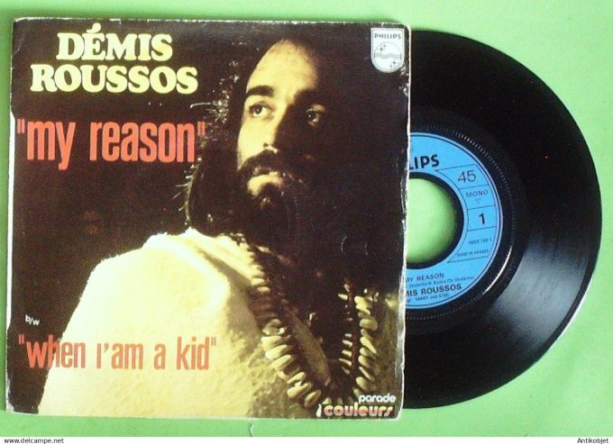 Roussos Demis 45T SP My reason 1977