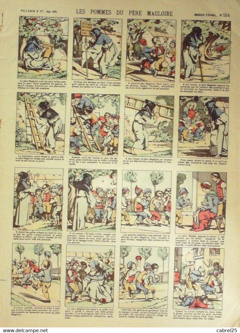Les Pommes Du Pere Magloire (Pellerin d'epinal)
