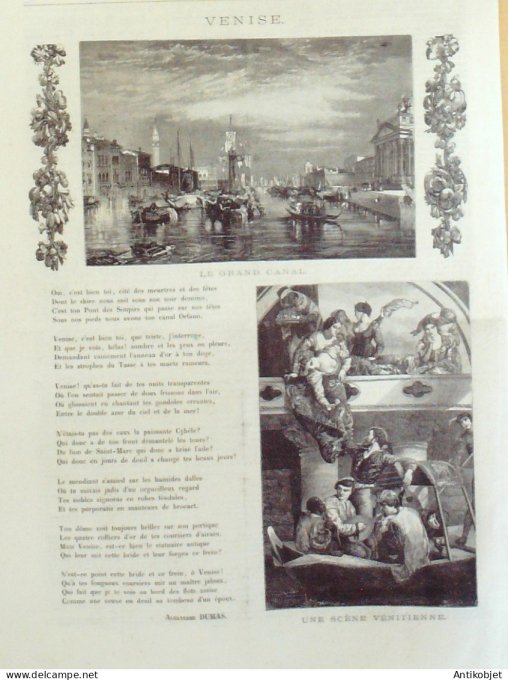 Le journal illustré 1866 n°127 Nancy (54) République Tchèque Bohème, Olmutz, Sadowa