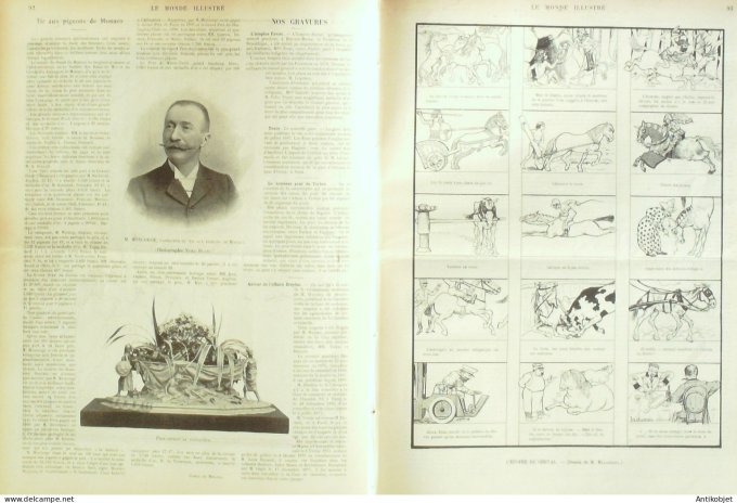 Le Monde illustré 1899 n°2184 Dreyfus Algérie Sahara Ksours Ksar-El-Hiran Bry/Marne (93) Tours (37) 