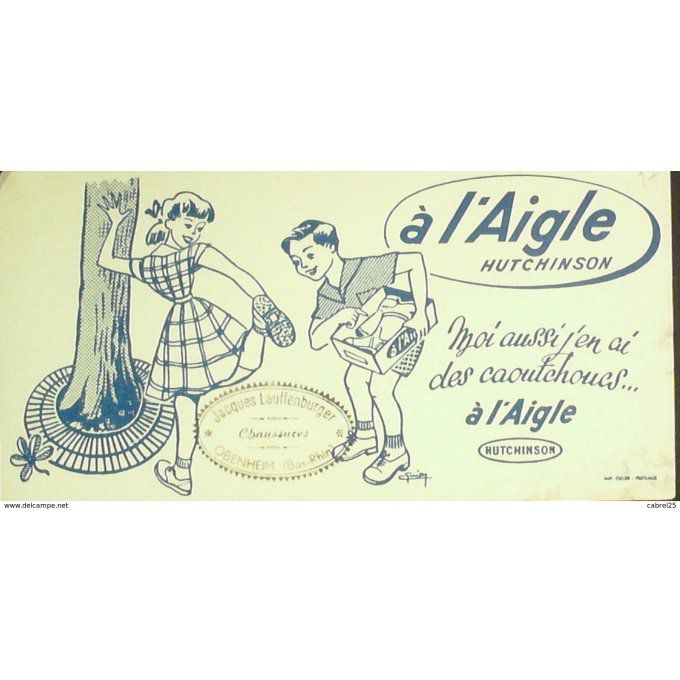 Buvard HUTCHINSON L'AIGLE Chaussure
