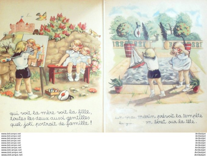 Bibiche et Francois (Blanchard) Eo 1948