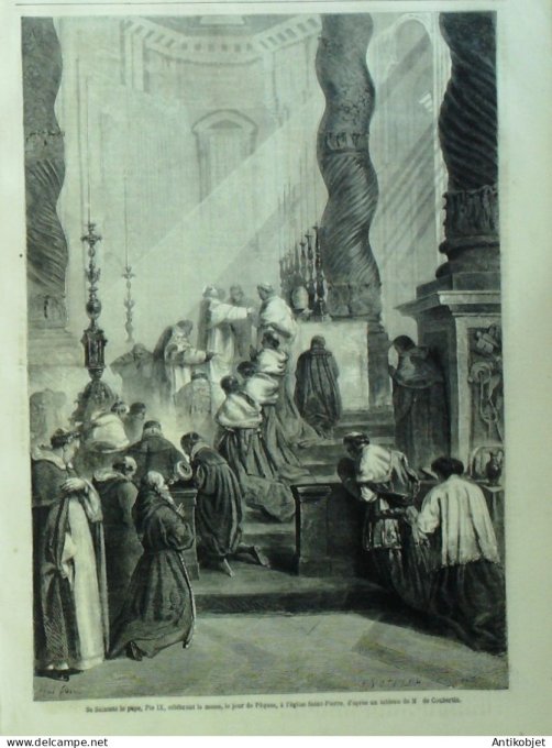 Le Monde illustré 1860 n°157 Monaco (98) Nice (06) Cap-Town & Bonne Espérance Italie Turin