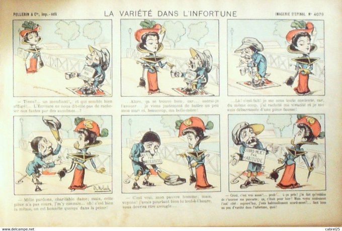 La Variete Dans L'infortune (Pellerin d'epinal) Moloch