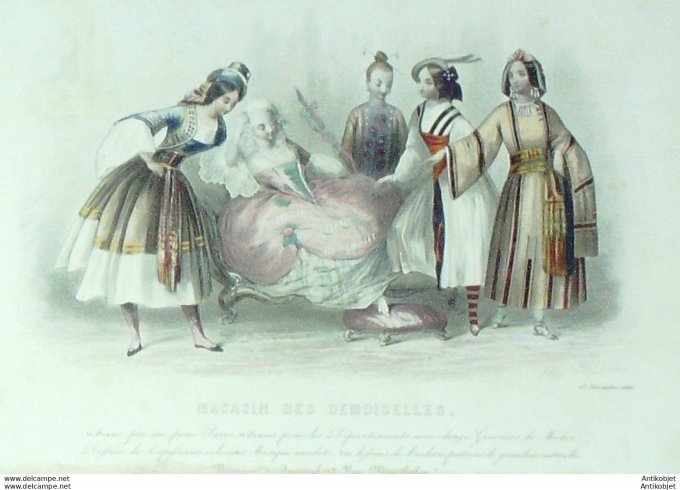 Magasin des demoiselles 1846 # 12 Travestissements