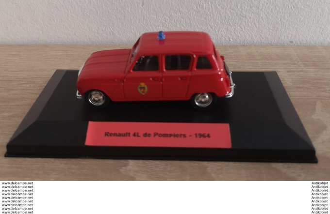Renault 4L de Pompiers 1:43 1964
