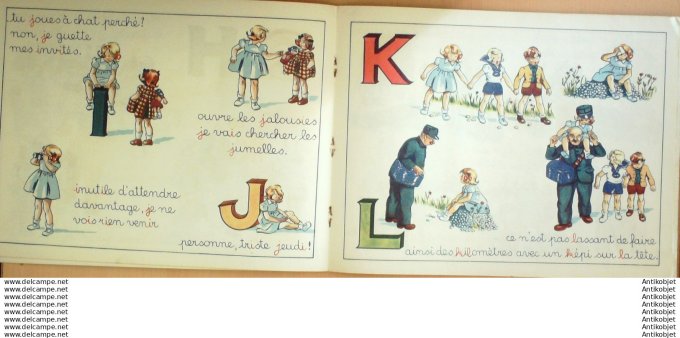 Bibiche & son Alphabet (Blanchard) Eo 1946