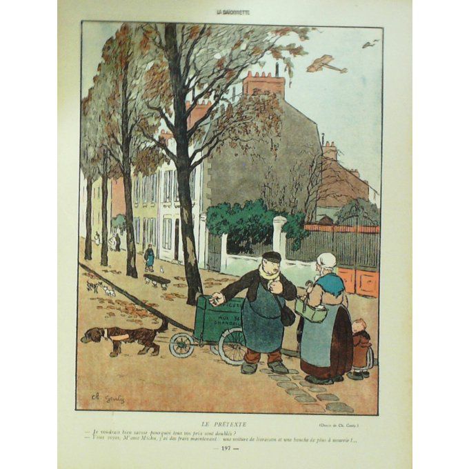 La Baionnette 1916 n°039 (Les profiteurs) LEGRAIN IRIBE GALLO ALLIER HERMANN