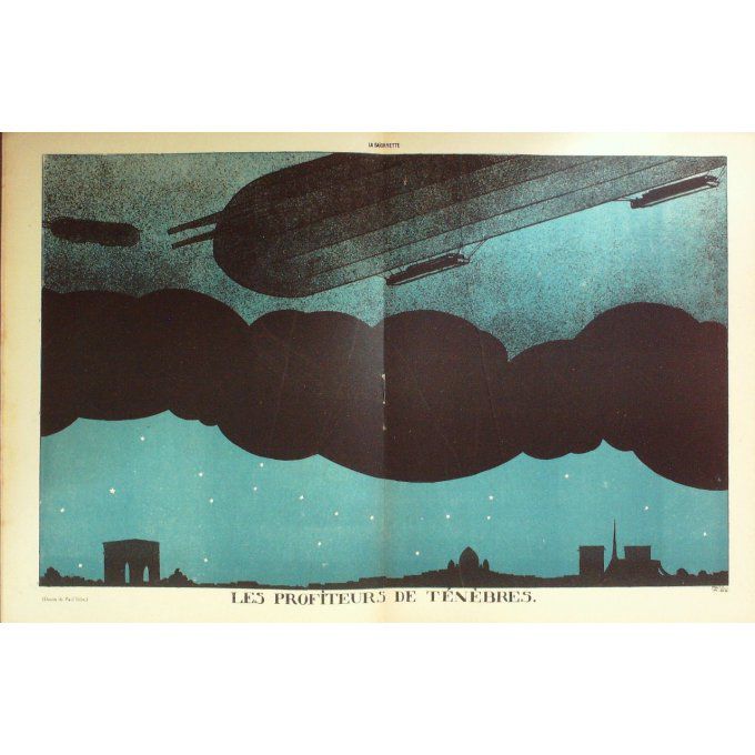 La Baionnette 1916 n°039 (Les profiteurs) LEGRAIN IRIBE GALLO ALLIER HERMANN