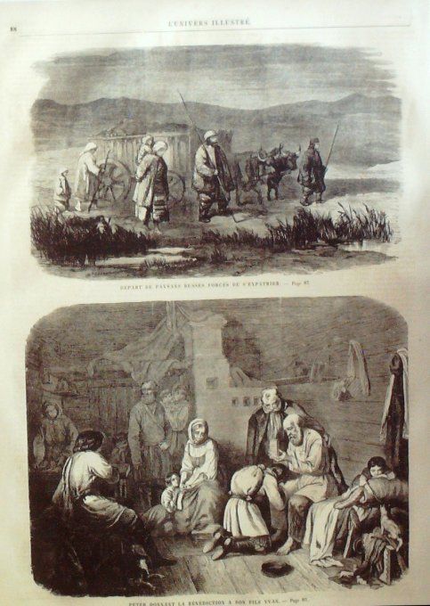 L'Univers illustré 1859 #  39 Napoléon Bonaparte Parlement anglais 