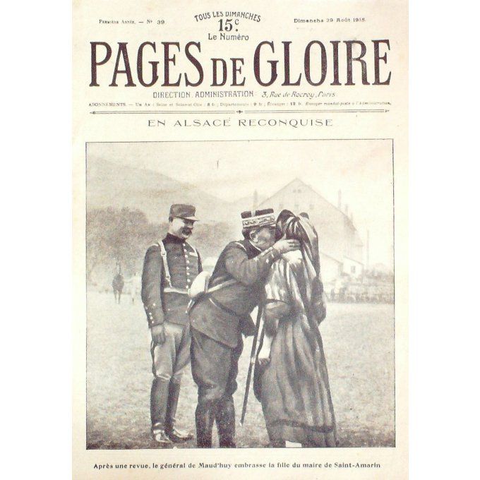 Pages de gloire 1915 n°39 CARNIOLE POLOGNE HOUBLONNIERES SPAHIS