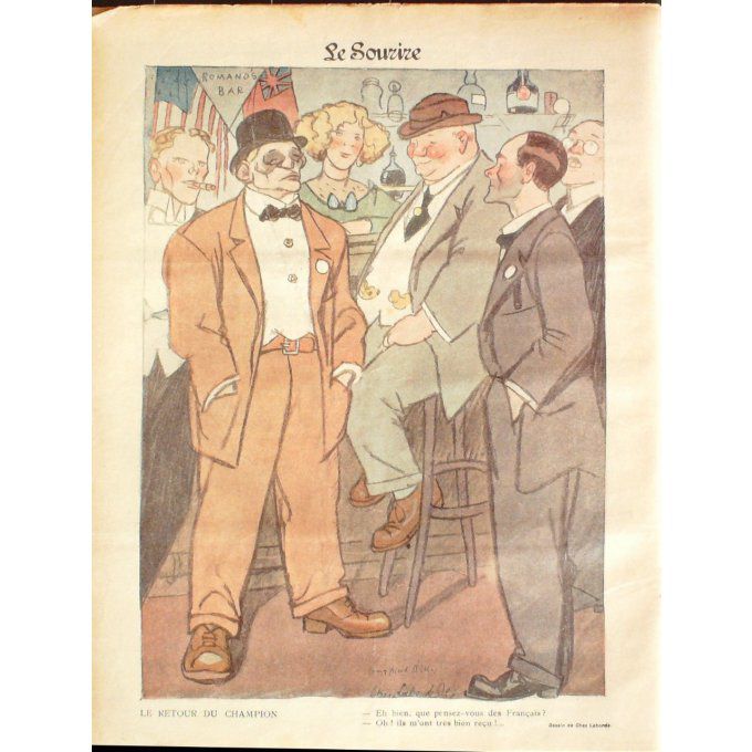 Le Sourire 1913 n°003 GENTY LABNORDE GROLEY AURIAN PAVIS HEMARD DESTEZ