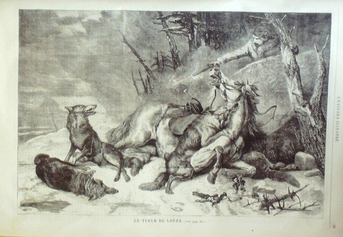 L'Univers illustré 1858 n°    3 Sancho Pança Epsom Courses hippiques Chine Canton  