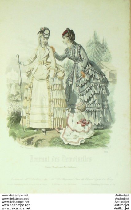 Journal de Demoiselles 1869 # 3712