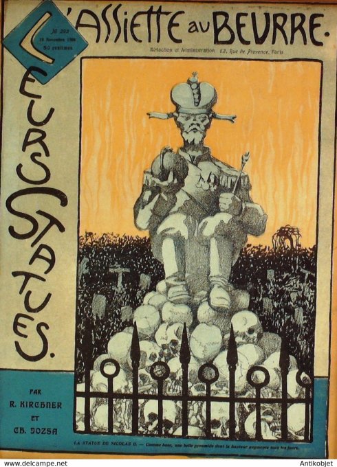 L'Assiette au beurre 1906 # 293 Leurs Status Jozsa Kirchner