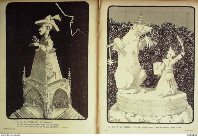 L'Assiette au beurre 1906 # 293 Leurs Status Jozsa Kirchner