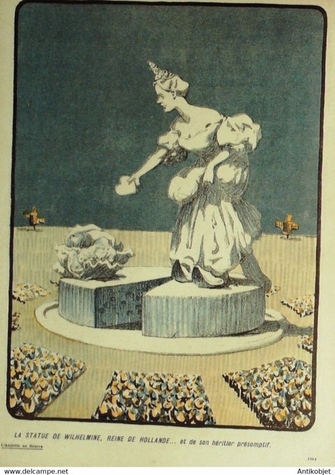 L'Assiette au beurre 1906 n°293 Leurs Status Jozsa Kirchner