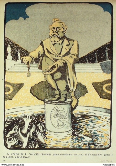 L'Assiette au beurre 1906 # 293 Leurs Status Jozsa Kirchner
