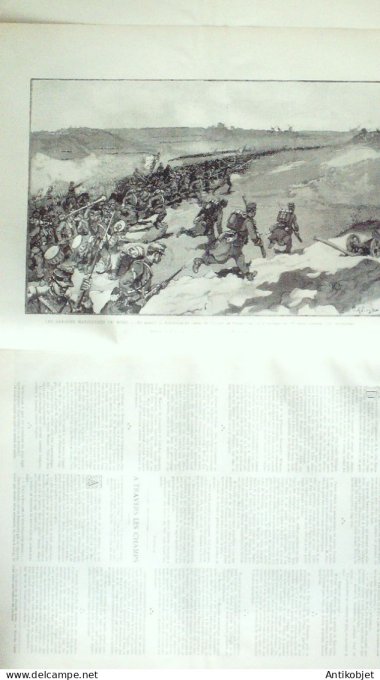 Le Monde illustré 1890 n°1748 Suisse Bellinzona Tessin Italie Spezia Niergnies (59)