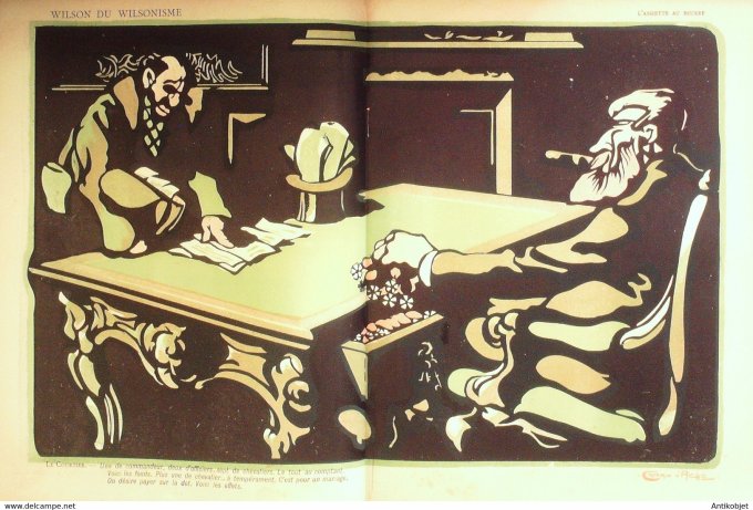L'Assiette au beurre 1901 #  40 Ferblanterie Caran d'Ache