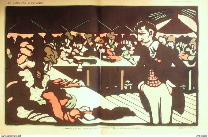 L'Assiette au beurre 1901 #  40 Ferblanterie Caran d'Ache