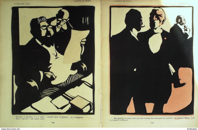 L'Assiette au beurre 1901 #  40 Ferblanterie Caran d'Ache