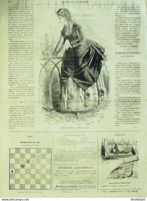 Le Monde illustré 1869 n°654 Espagne Barcelone DeL Padro Isthme de Suez Gebwiller (68)
