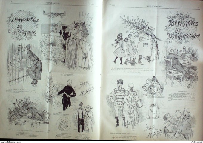 Le Monde illustré 1869 n°654 Espagne Barcelone DeL Padro Isthme de Suez Gebwiller (68)